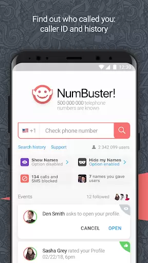 NumBuster caller name who call v5.4.1 [Mod] APK