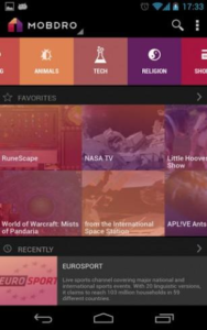 Mobdro v2.1.14 (update 2.1.38) [Ad Free + Mod] APK