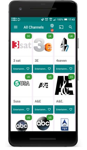 Screenshots TvTap Pro