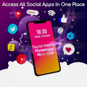 All social media in one app (No Ads) 
