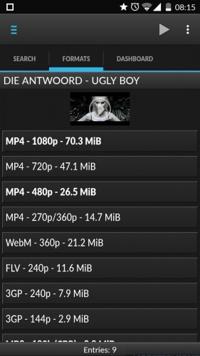 Dentex YouTube Downloader