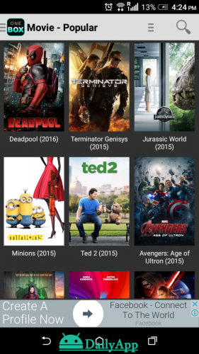 OneBox HD - Watch Movies & TV Shows v1.0.1 [Mod] APK
