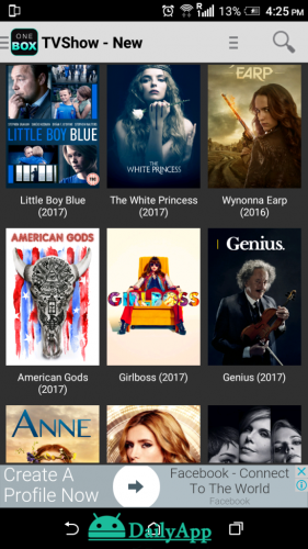 OneBox HD - Watch Movies & TV Shows v1.0.1 [Mod] APK