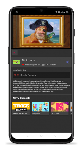 ZippyTv Xstream