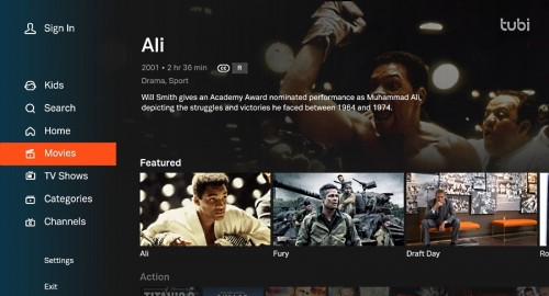 Tubi Free Movies/TV Shows v4.43.2 MOD APK [Firestick/DroidTV/Mobile]