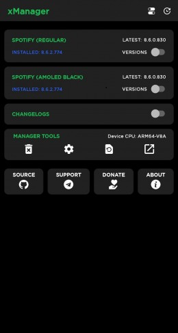 xManager (Spotify) v4.7 APK