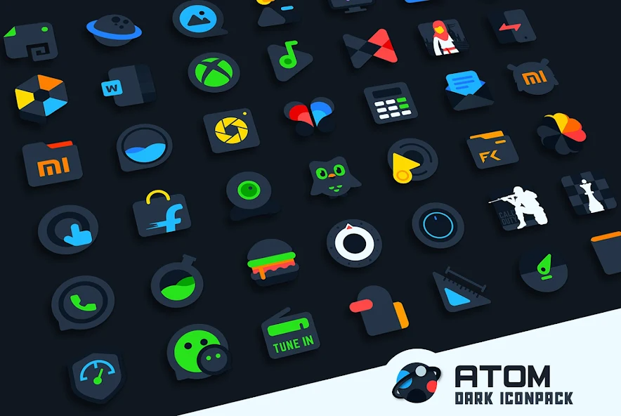 Atom Icon Pack
