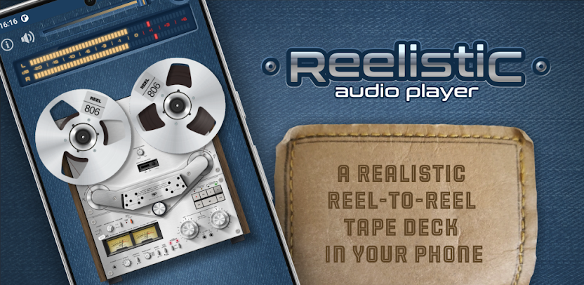 Reelistic Audio Player v1.1.2 MOD APK (Ad Free Unlock) Reelistic Audio Player