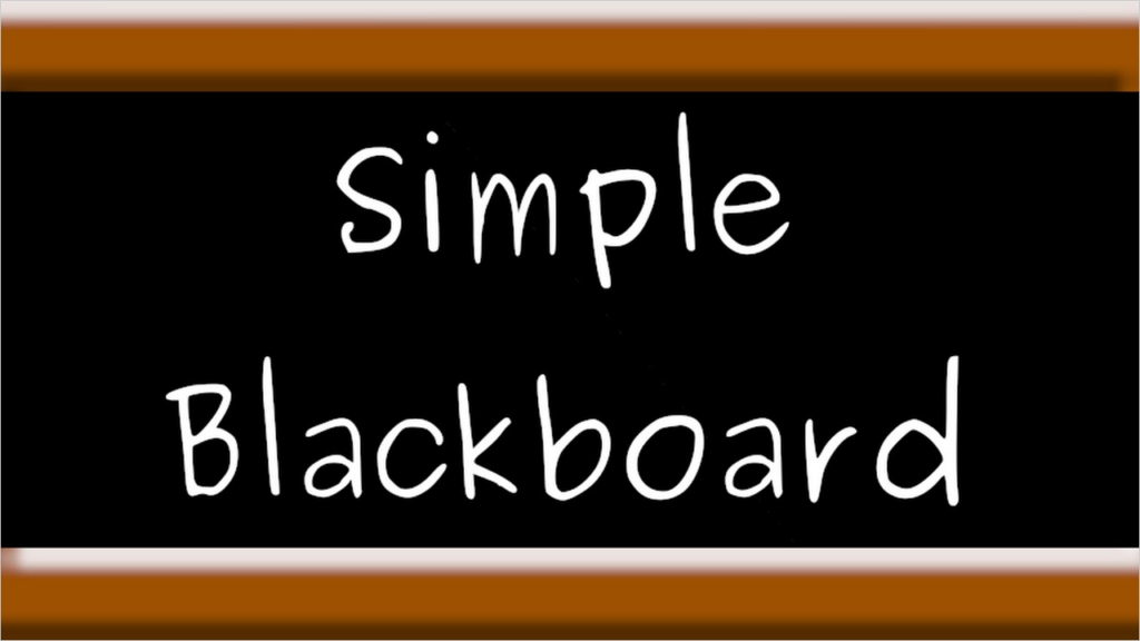 Simple Blackboard