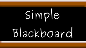 Simple Blackboard