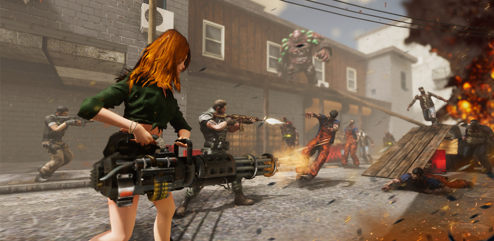 Zombie Fire 3D Offline Game