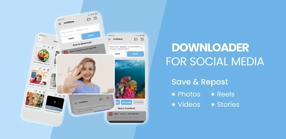 InSave Download story & video
